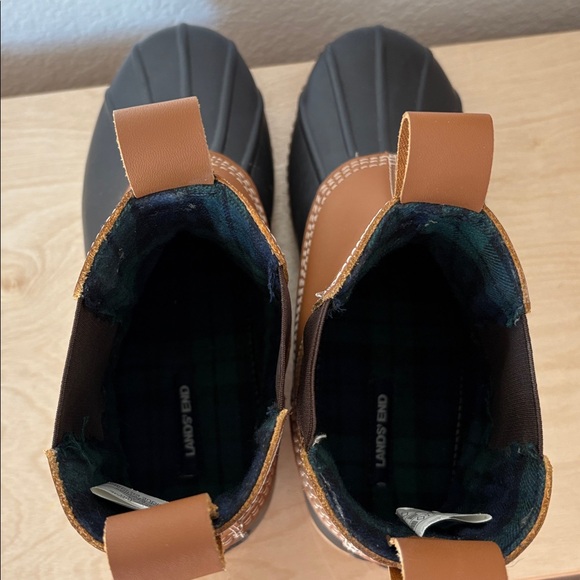 Lands’ End Men’s Duck Boots Size 10 Flannel Lined main image 9
